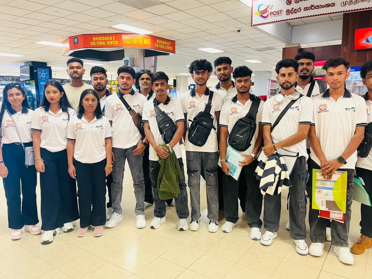 Successful students group photo