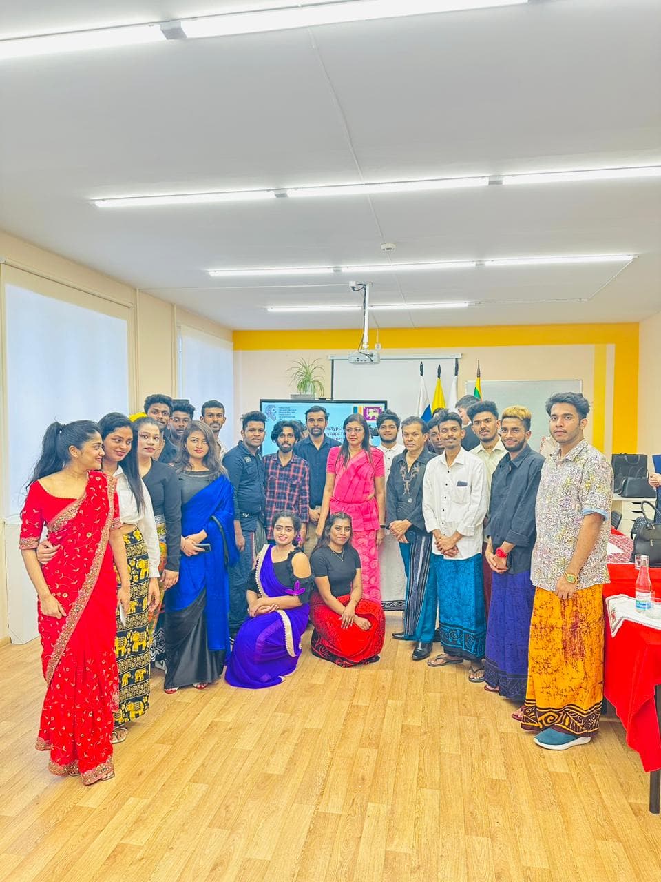 Successful students group photo